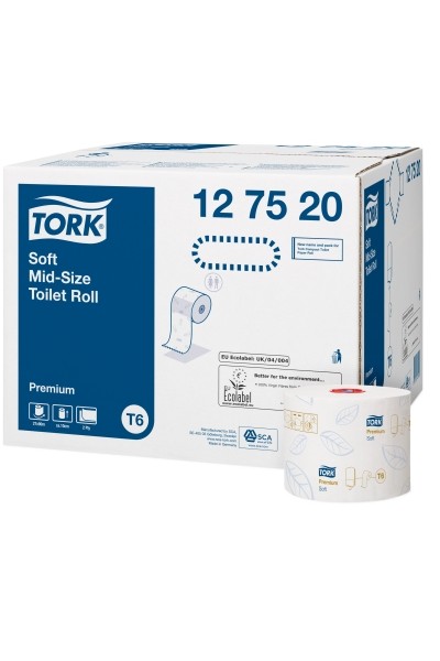 Tork Mid-size Myk Toalettrull (T6)