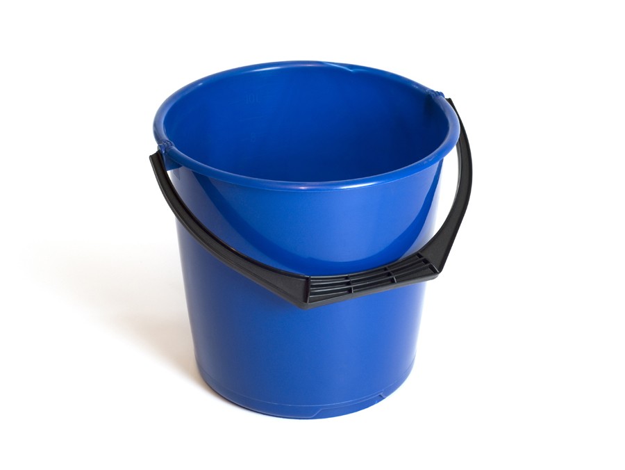 BØTTE RUND 10L, BLÅ