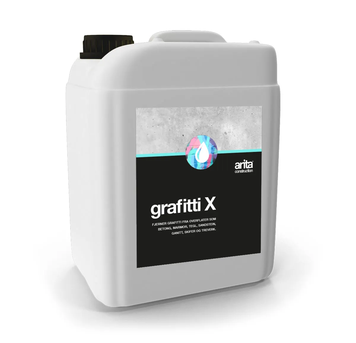 GRAFITTIFJERNER X 10L