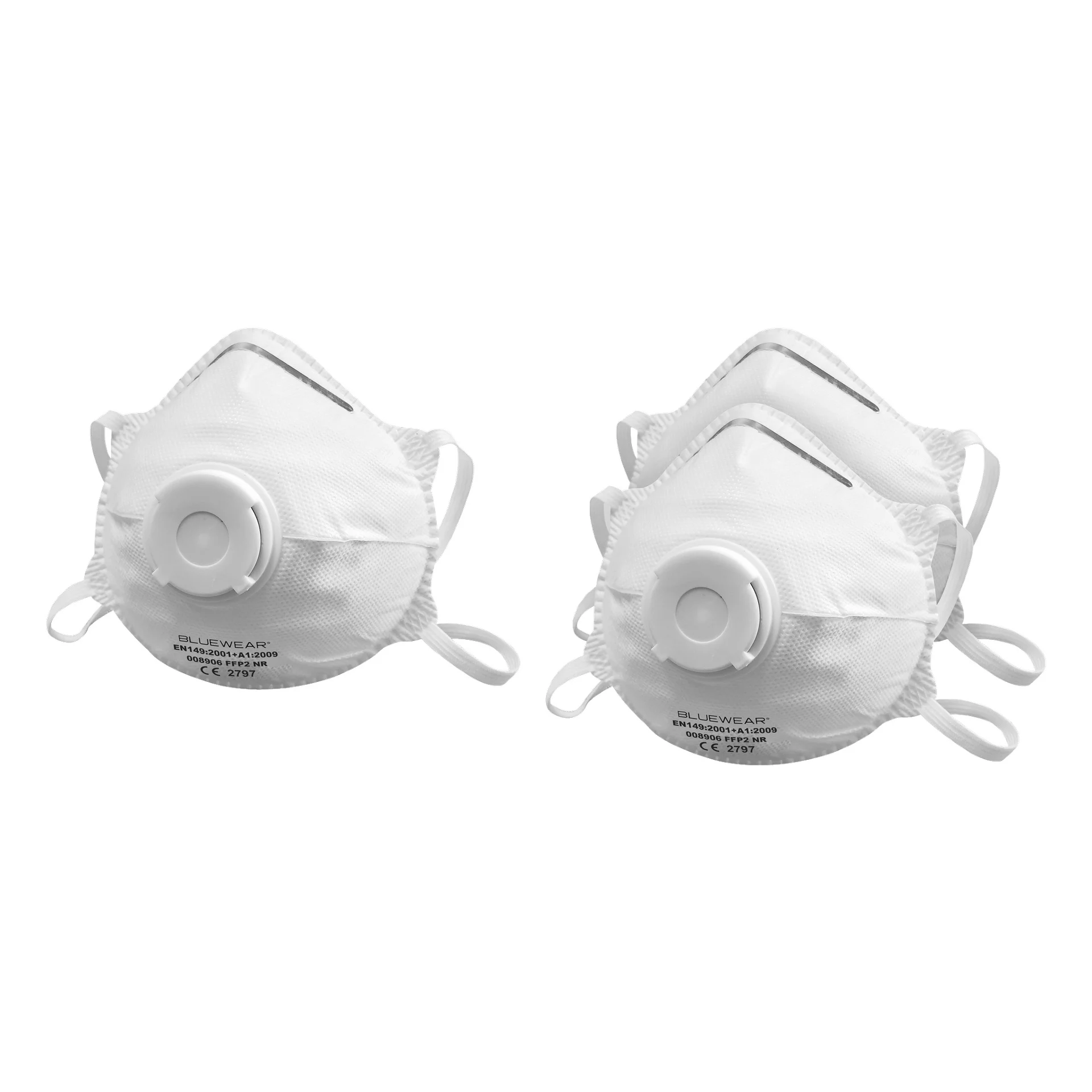 STØVMASKE M/VENTIL FFP2