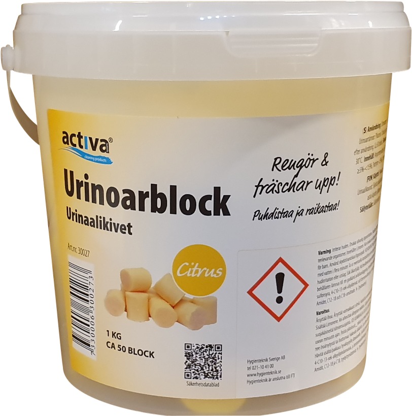 URINALTABLETTER 1kg/50stk SITRON