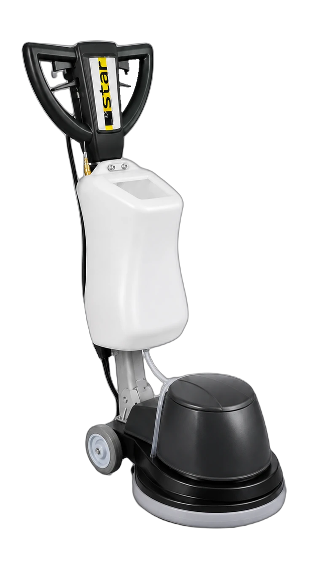 Star Skuremaskin C45 med tank, børste og padholder